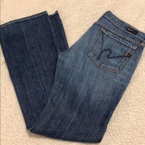 Citizens of Humanity bootcut jeans!